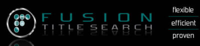 Fusion Title Search Logo