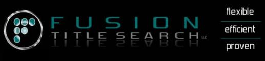 Fusion Title Search Logo
